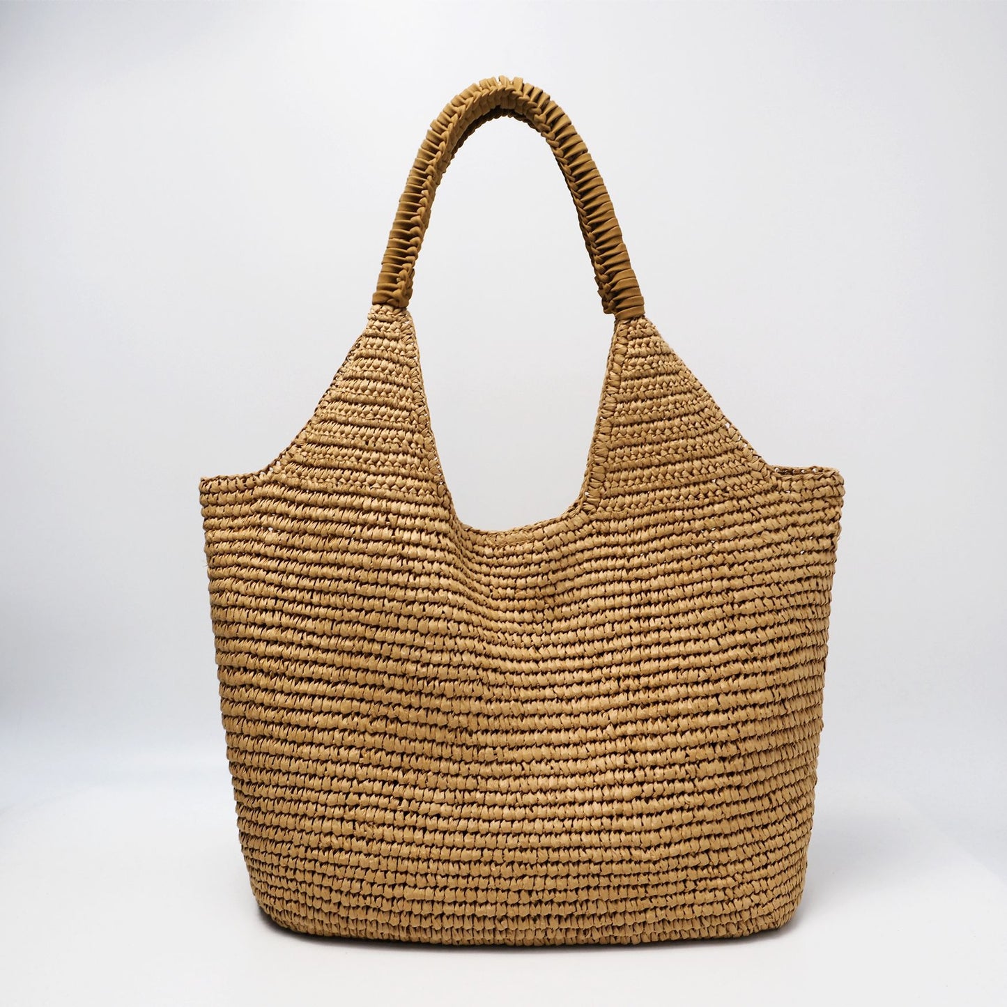 Women's High Sense Straw Hand-woven Large Capacity Vacation Bags
