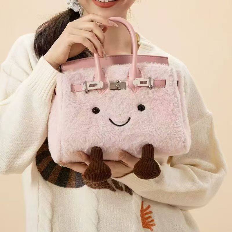 Cute Plush Cartoon Hand Low Price Bags