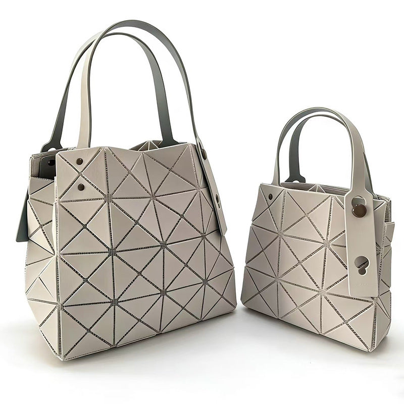 March House Color Nail Diamond Box Geometric Rhombus Macaron Women's Handbag