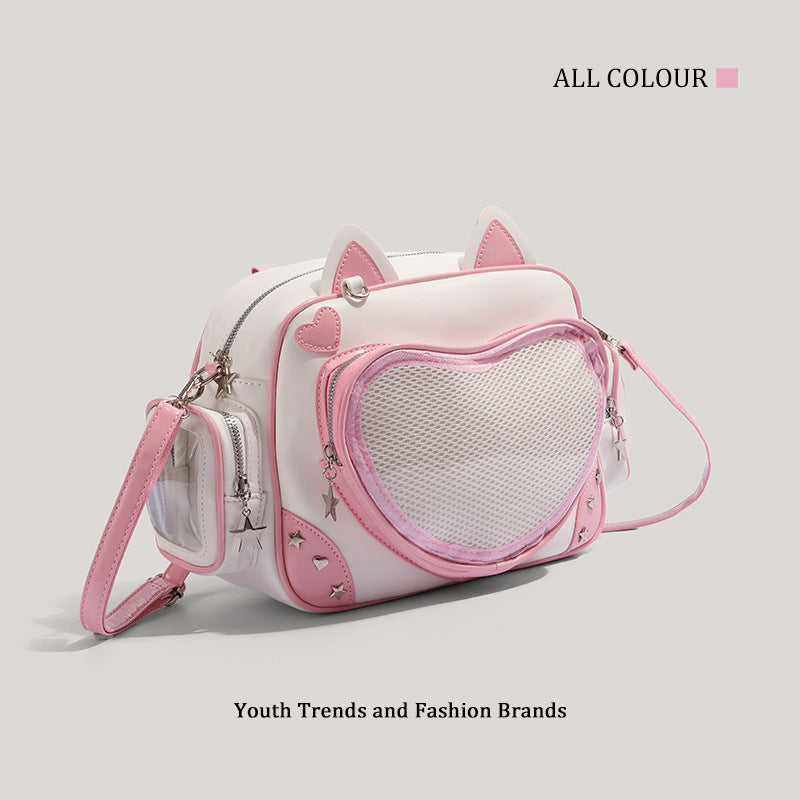 Fashion Cartoon Cute Mechanical Cat Millennium Backpacks