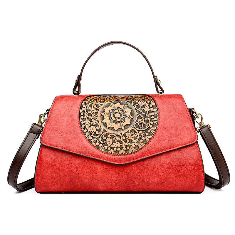 Trendy Women's Fashionable Mom Exquisite Embroidered Handbags