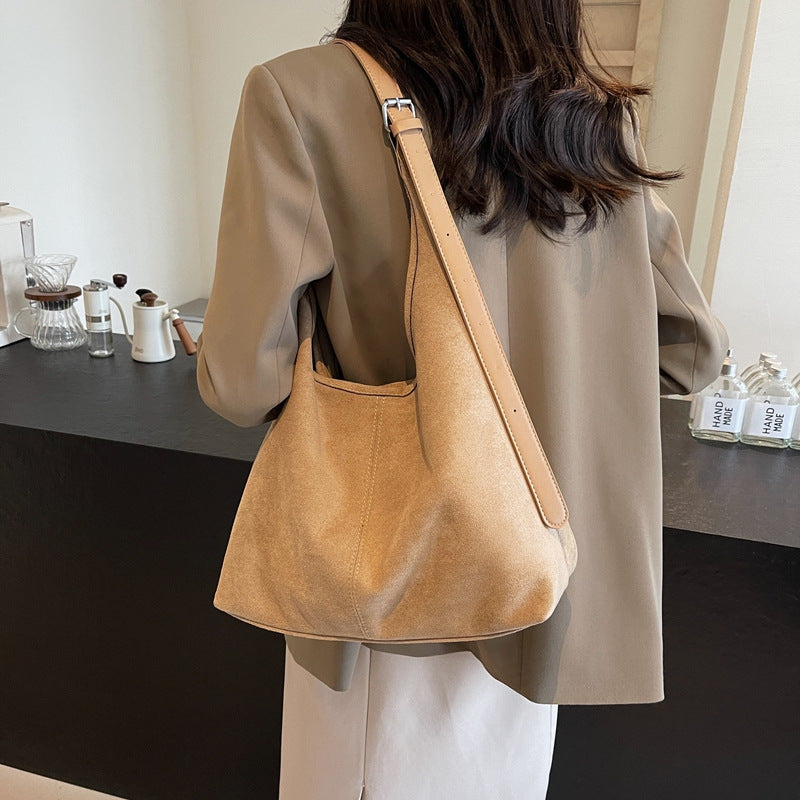 Women's Large Capacity Fashion One Shopping Design Women's Shoulder Bag