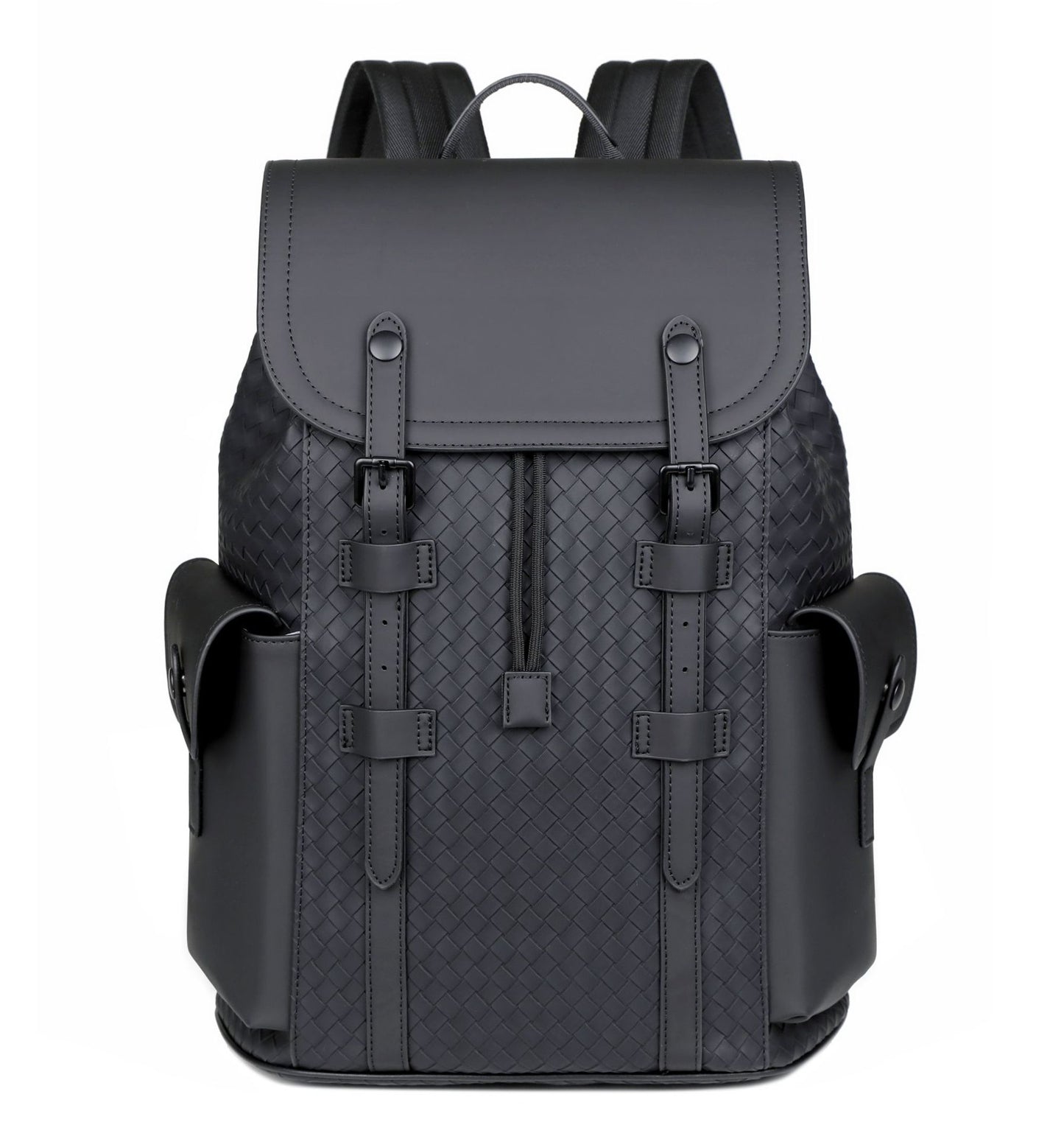 Men's Printed Textured Business Computer Presbyopic Leisure Backpack