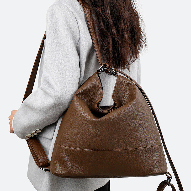 Women's Retro Fashion Commute Large Capacity Women's Backpack