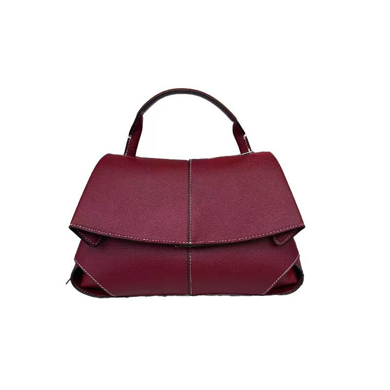 Innovative Women's Smile Vintage Leather Fashion Tote Bags