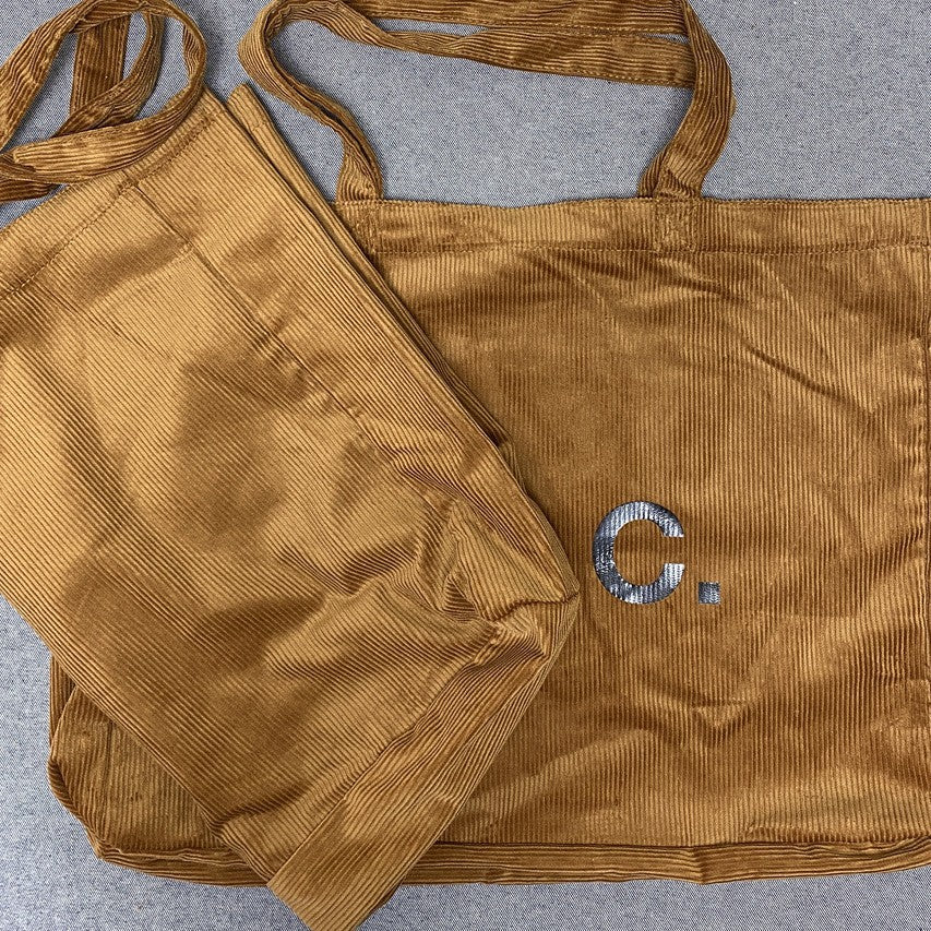 Popular Durable Stylish Pretty Corduroy Shopping Tote Bag