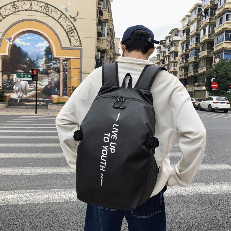 Men's Large Capacity Waterproof Function Helmet Riding Bags