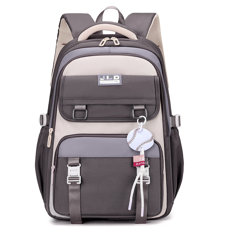 Junior High Large Capacity Primary Lightweight Leisure Backpack