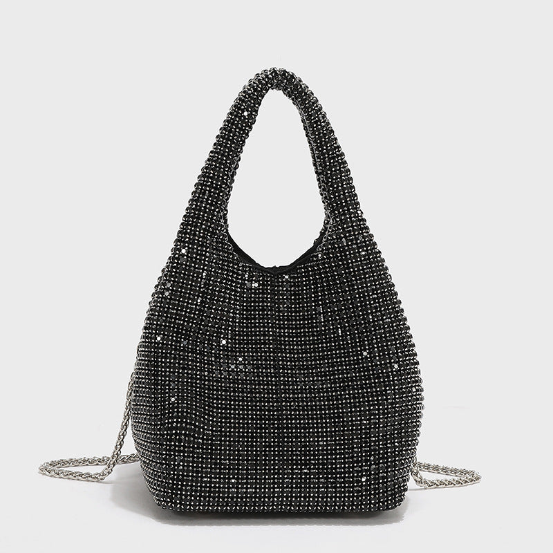 Women's Dinner Fashion Chain Diamond Full Portable Bags