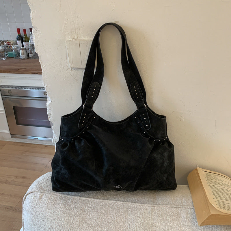 Women's Personalized Retro Large Capacity Stylish Good Women's Shoulder Bag