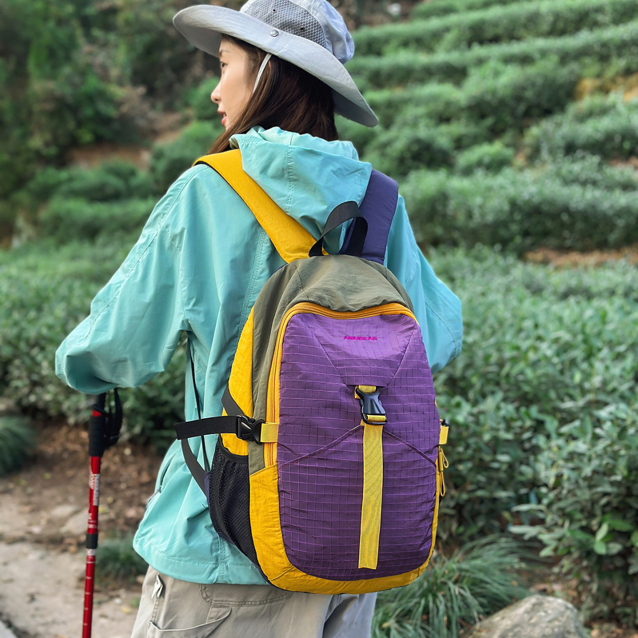 Women's & Men's Hiking Lightweight Waterproof Short Distance Mountain Leisure Backpack