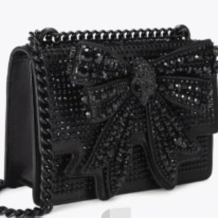Women's Banquet Fashion Shiny Sweet Chain Diamond Butterfly Women's Messenger Bag