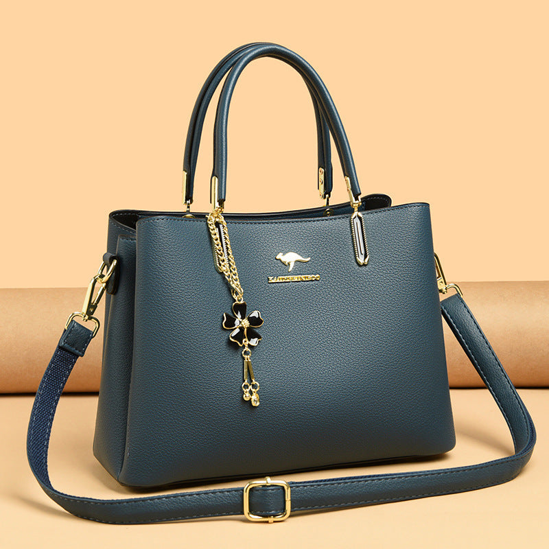 Women's Fashion Business Retro High-grade Multi Compartment Bags