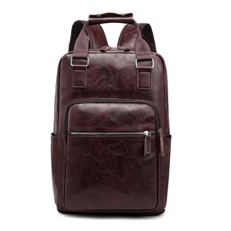 Men's Waterproof Commuter Inch Computer Large Capacity Leisure Backpack