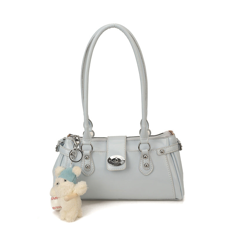 Women's Fashion Rivet High Sense Minority Simple Underarm Bag