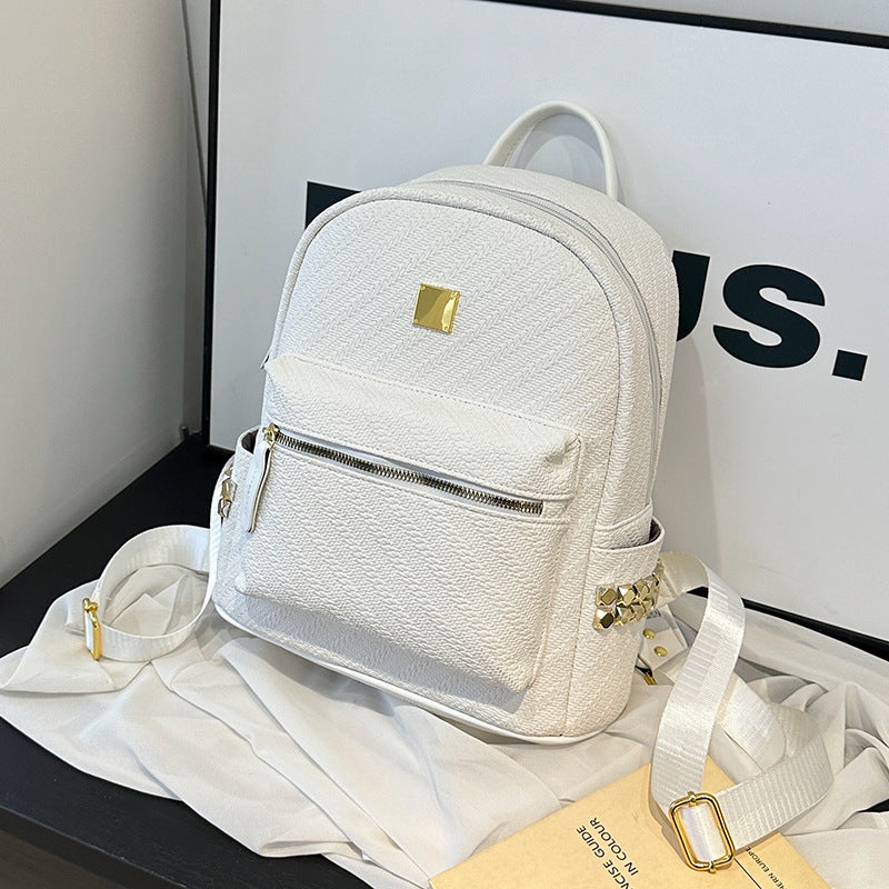 Spring Korean Style Fashion Niche Simple Women's Backpack