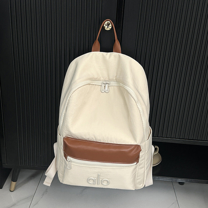 Color Versatile Junior High College Female Leisure Backpack