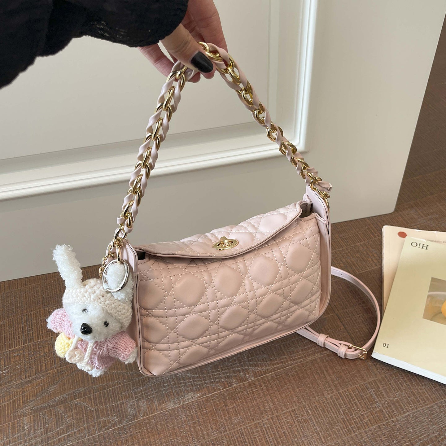 Women's Macaron Large Capacity Fashion Portable Shoulder Bags