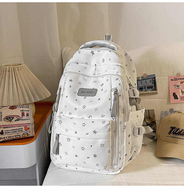 Korean Style Princess Cute Printed Junior High Leisure Backpack