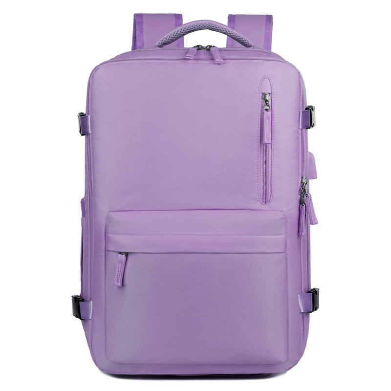 Large Capacity Expansion Leisure Multifunctional Computer Trip Lightweight Business Backpack