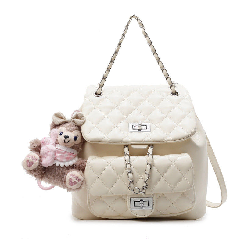 Classic Style Embroidery Thread Female Summer High Sense Large Capacity Women's Backpack