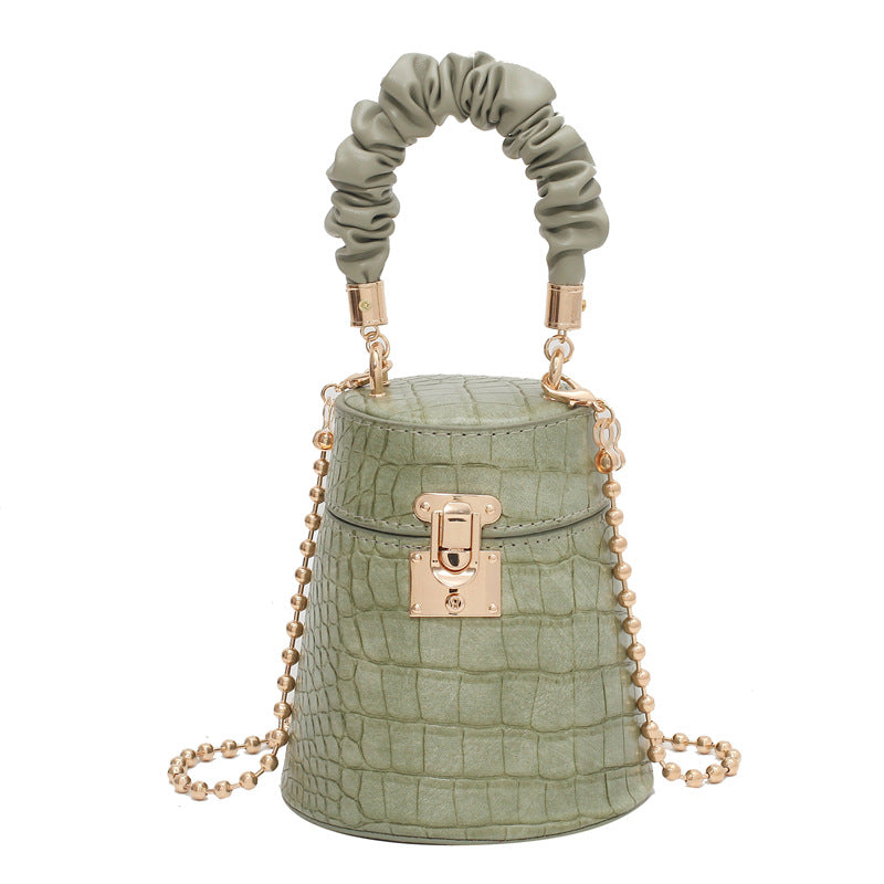 Women's High Sense Fashion Chain Commuter Bucket Bags