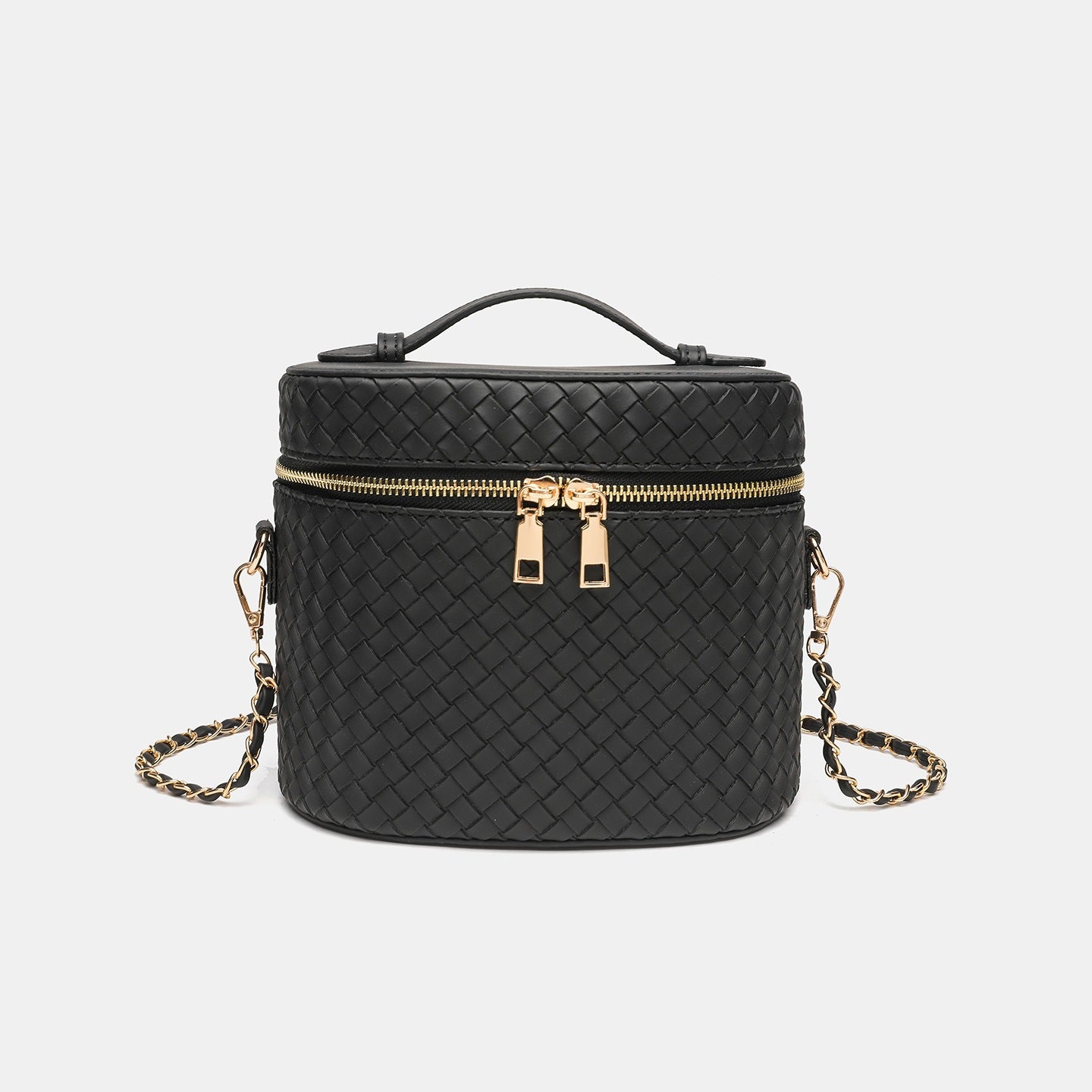 Woven Box Layered Large Capacity Out Cosmetics Bags