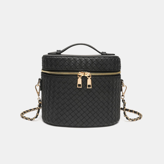Woven Box Layered Large Capacity Out Cosmetics Bags