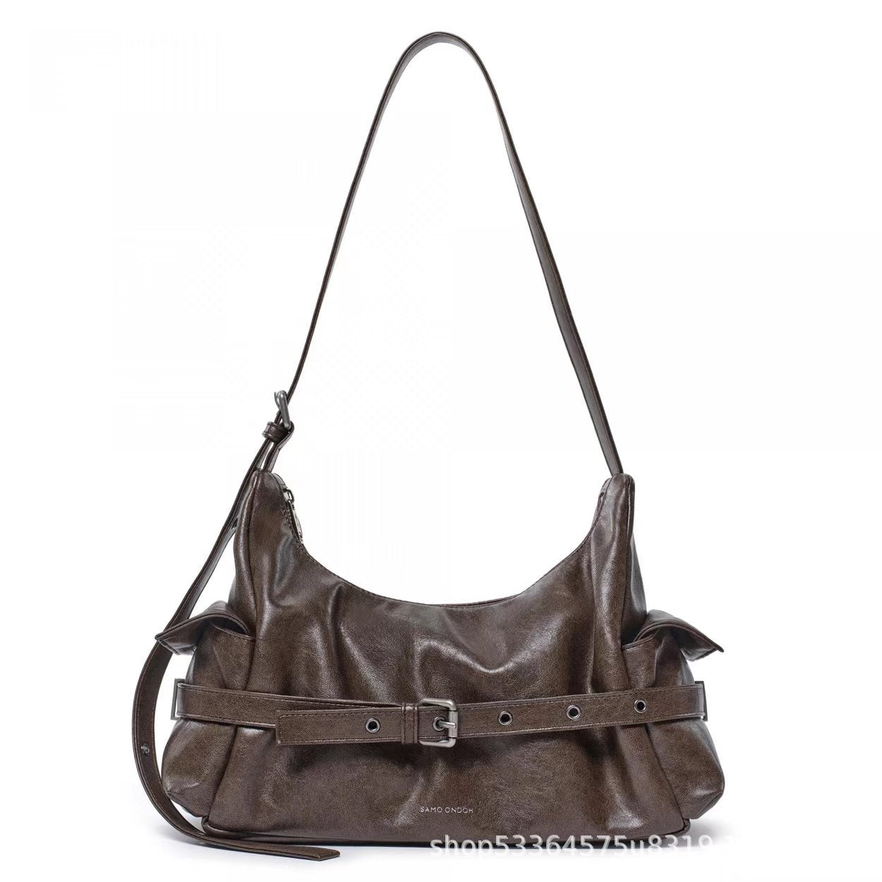 Glamorous Niche Motorcycle Fashion Large Capacity Underarm Bag