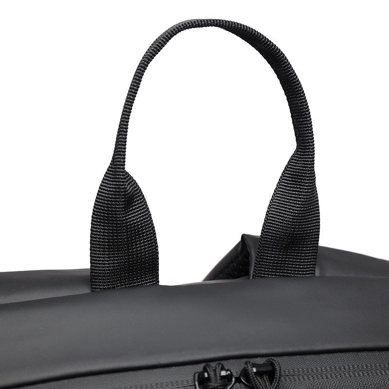 Men's Derm Business Trendy Double Back Computer Leisure Backpack