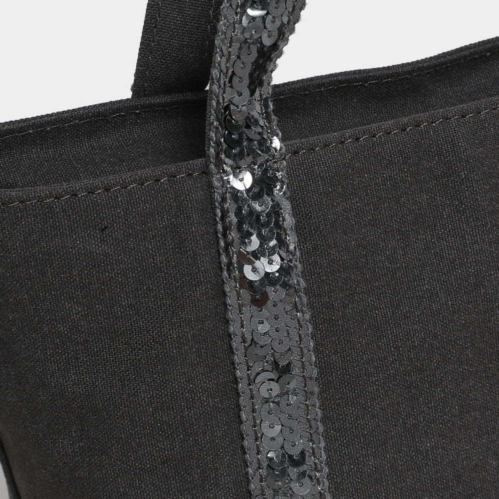 Trendy Women's Personal Leisure Trend Canvas Handbags