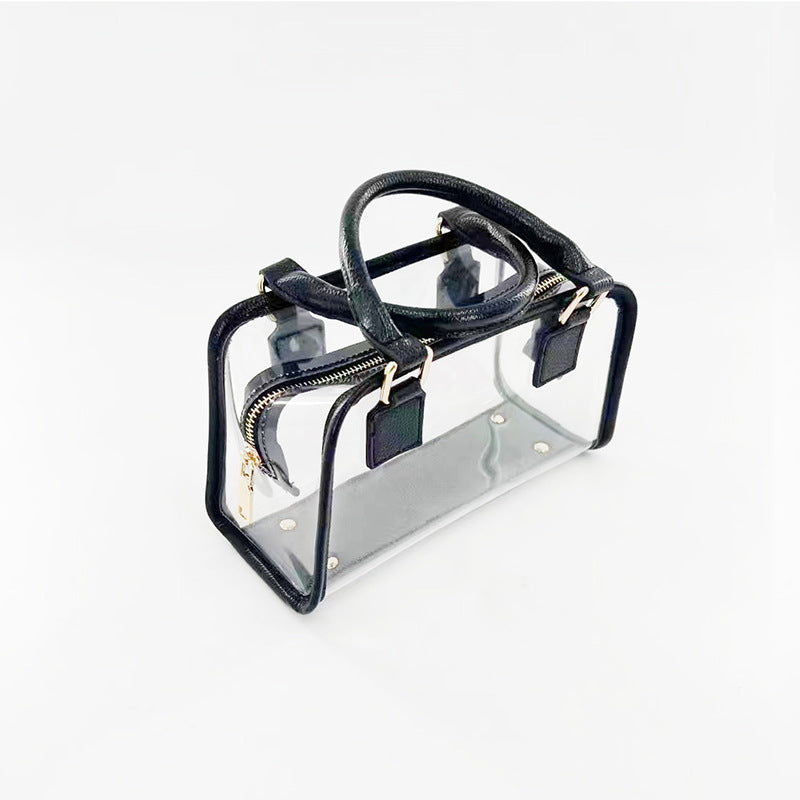 Graceful Elegant Pretty Transparent Large Capacity Cosmetic Bags