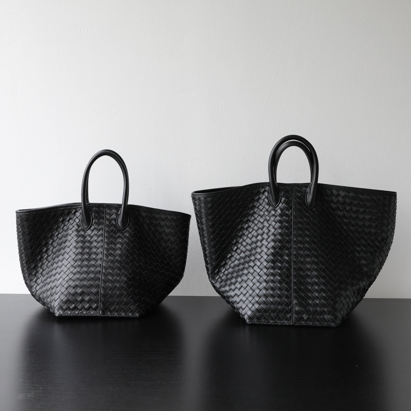 Women's Affordable Luxury Style Sheepskin Woven Wings Tote Bag