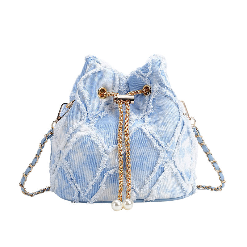 Popular Sweet Trendy Versatile Chain Fashion Rhombus Bags