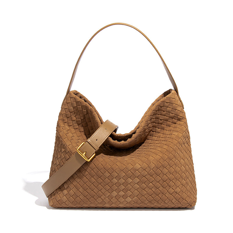 Women's Handmade Woven Fashionable Versatile Large Capacity Tote Bags