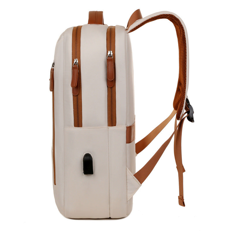 Trendy Glamorous Versatile Elegant Business Multifunctional Leisure Backpack