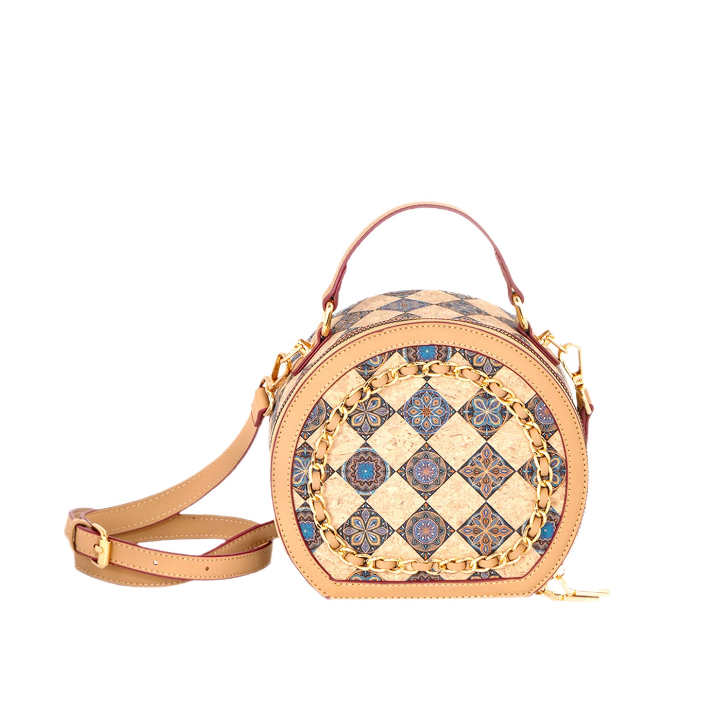 Women's Outside Cork Tree Leather Fashion Popular Bags