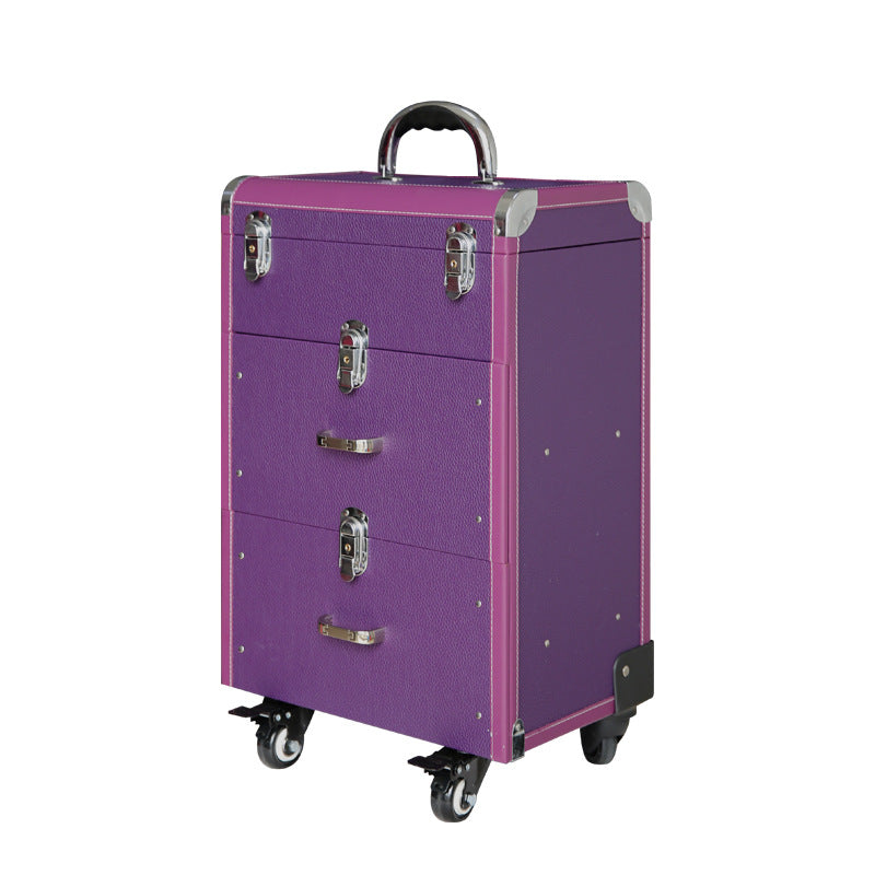 Professional Tattoo Embroidery Nail Beauty Box Brake Large Capacity Storage Cosmetic Cases