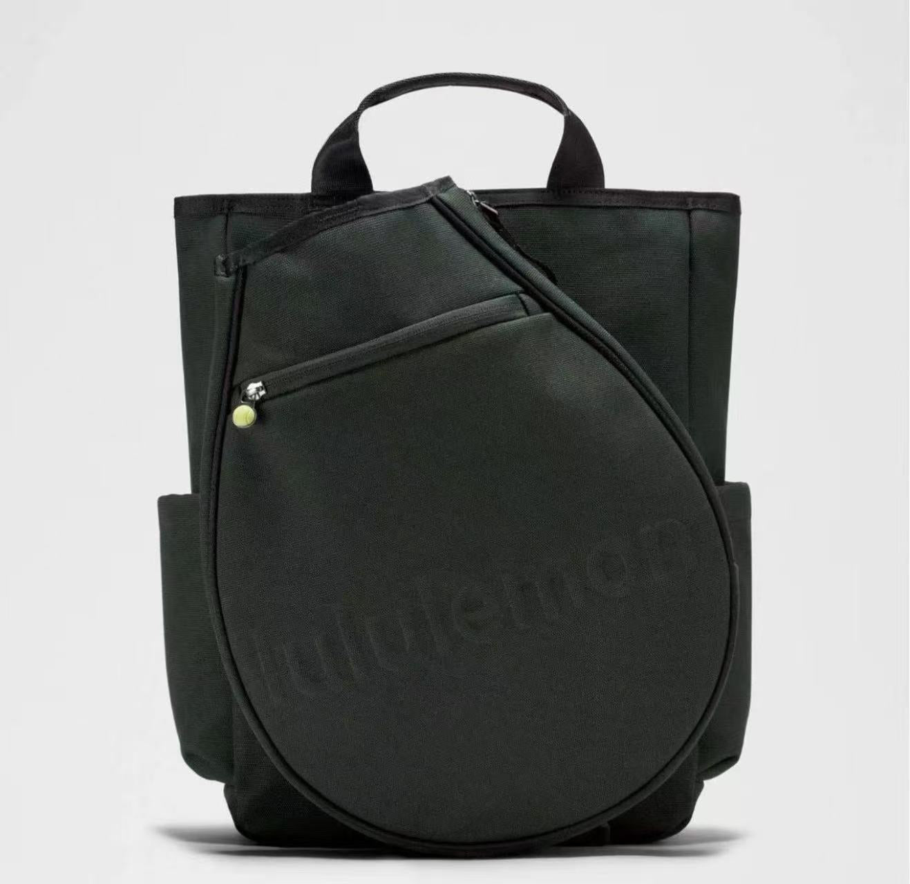 Women's & Men's Tennis Canvas Exercise Portable Lightweight Leisure Backpack