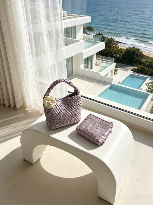 Women's Mermaid Hand-woven High-grade Exquisite Vegetable Basket Bucket Bag