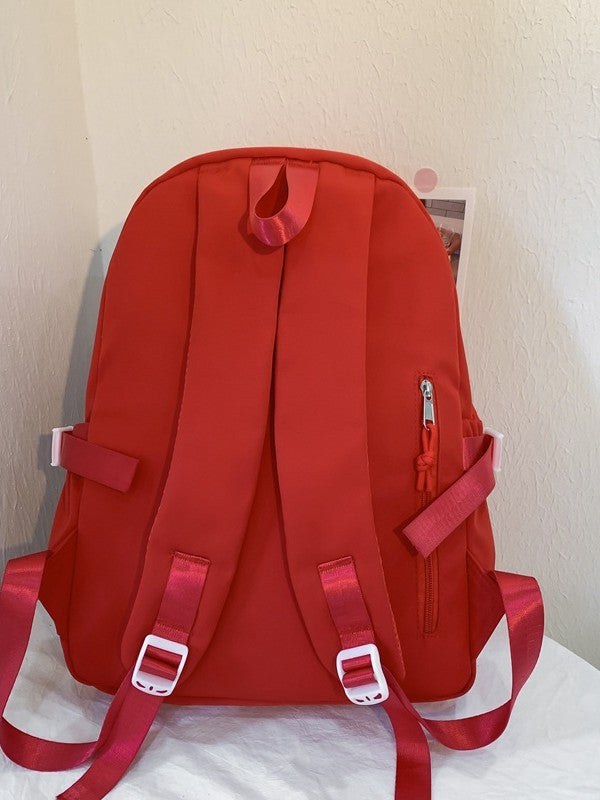 Large Capacity Transparent Korean Style Mori College Primary Secondary Decorative Backpacks