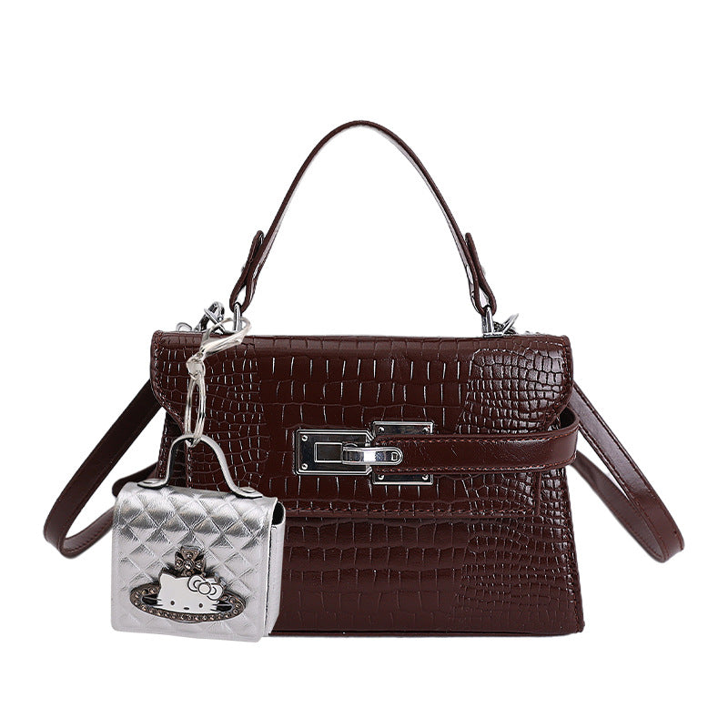Trendy Women's Korean Fashion Twist High-grade Women's Shoulder Bag