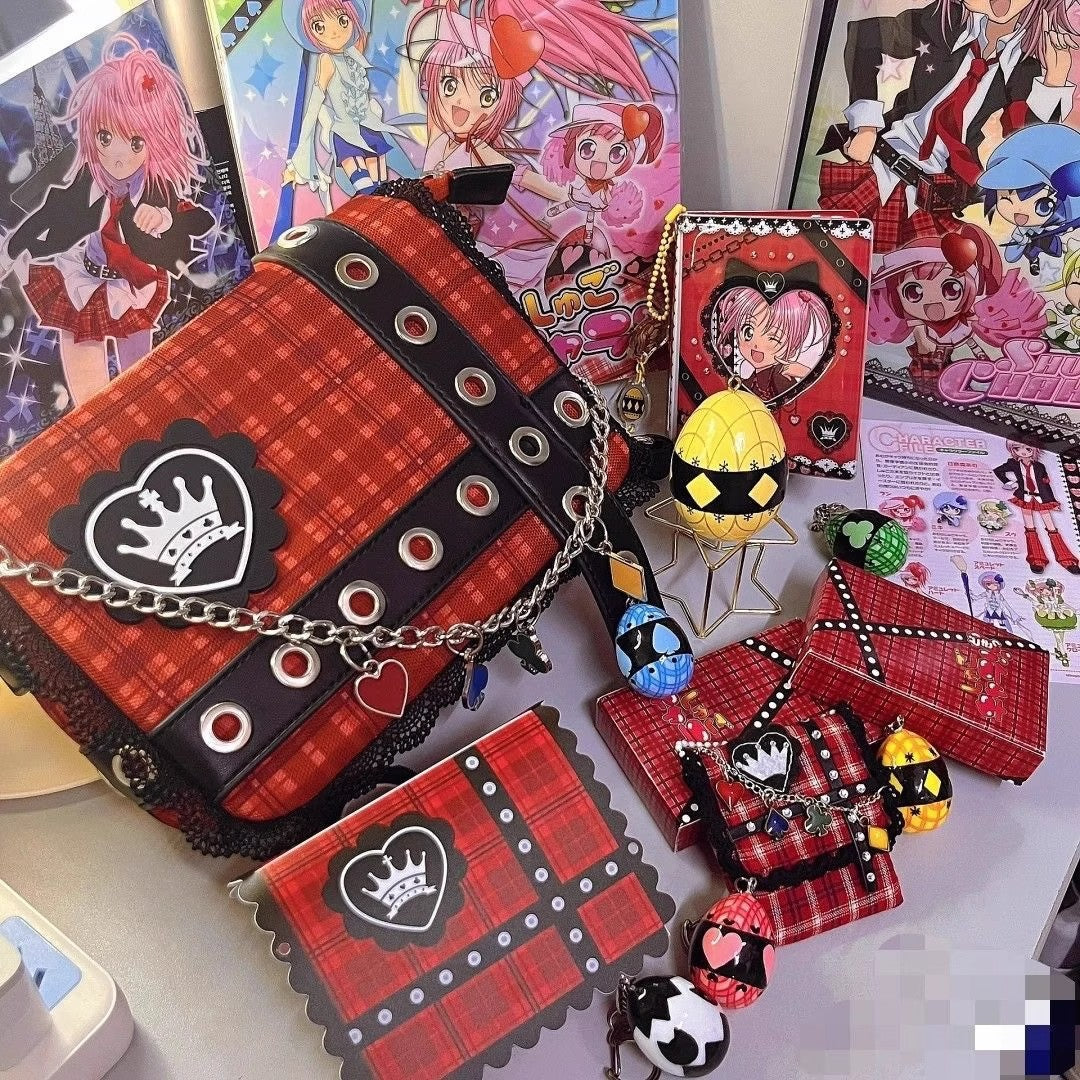 Chara Cute Preppy Style Love Anime Women's Shoulder Bag