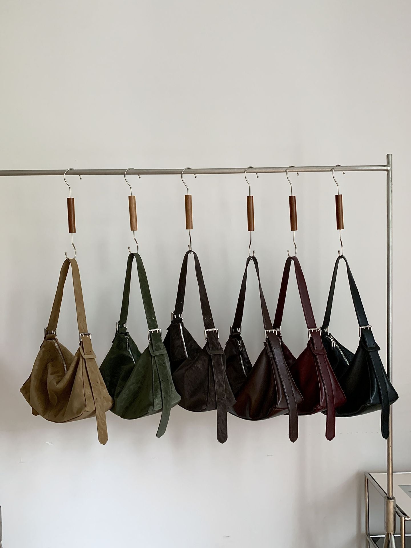 Women's Fashion Solid Color Texture Advanced Women's Handbag