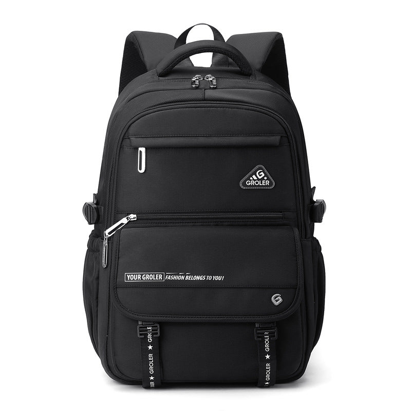 Ge Le Korean Style Vintage Large Capacity Lightweight Waterproof Burden Backpacks