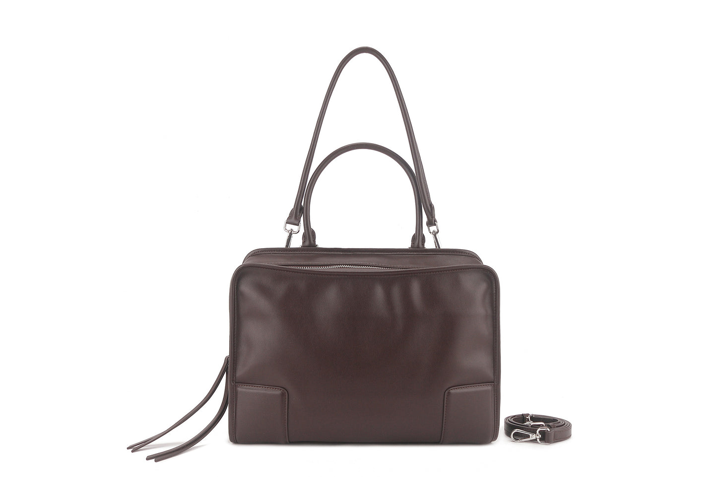 Lazy Loose Cowhide Leather Large Capacity Portable Bags