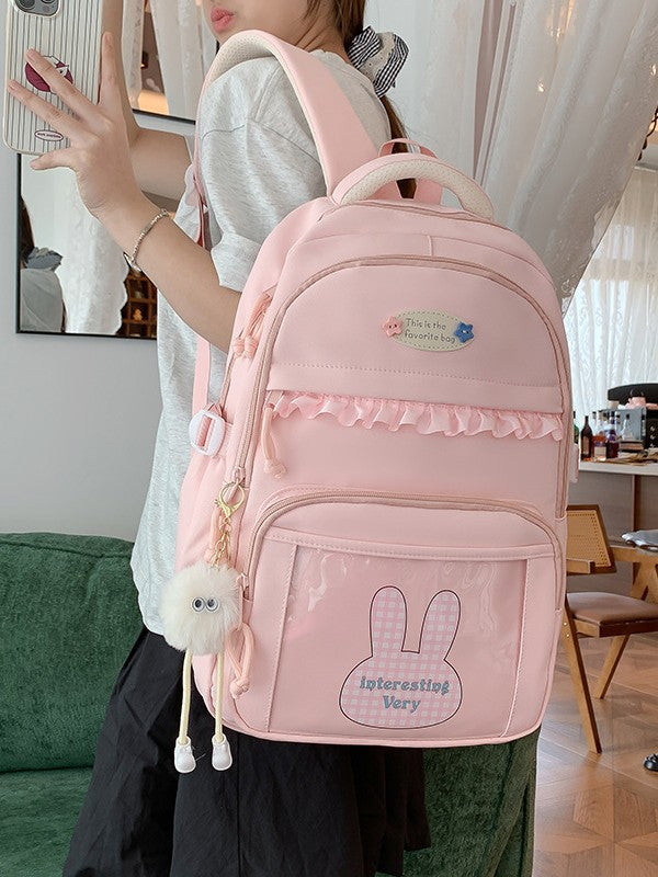 Style Niche Junior High Female Cute Leisure Backpack