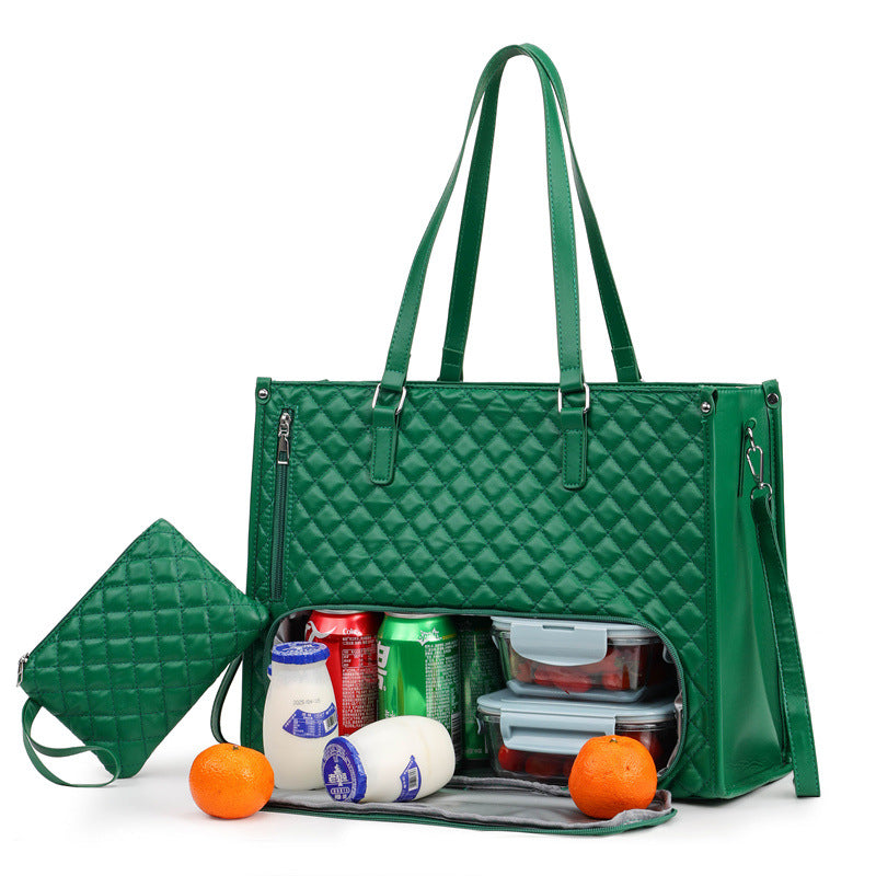 Lunch Portable Large Family Box Storage South Women's Handbag
