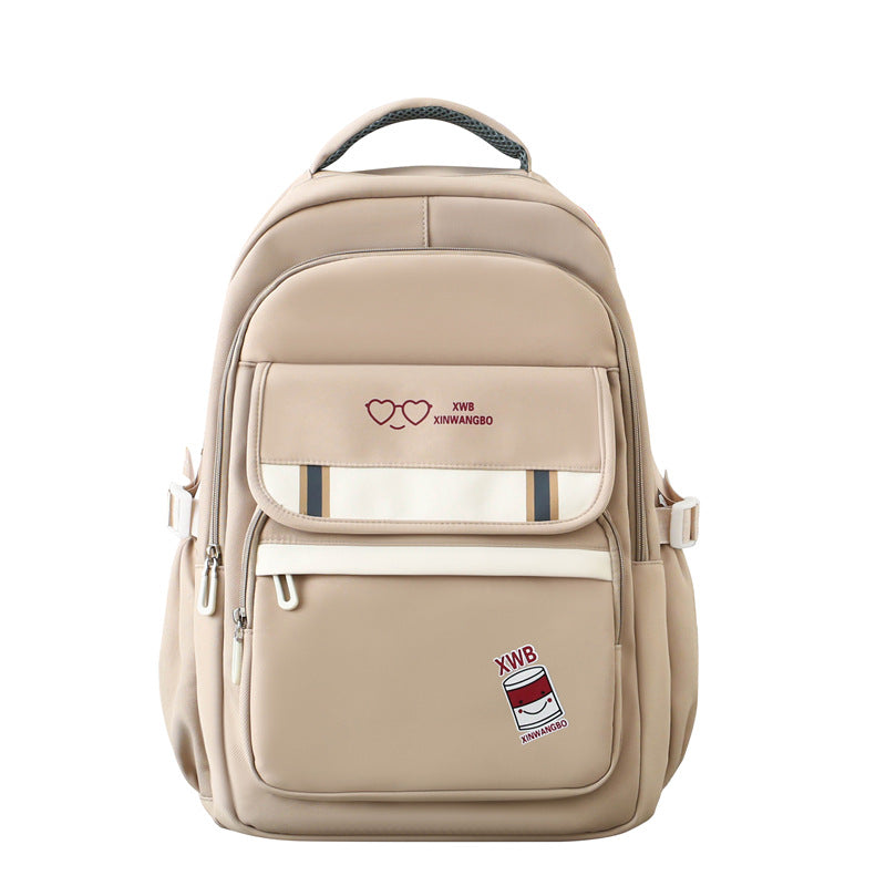 College Style Large Capacity Good-looking Lightweight Junior High Backpacks
