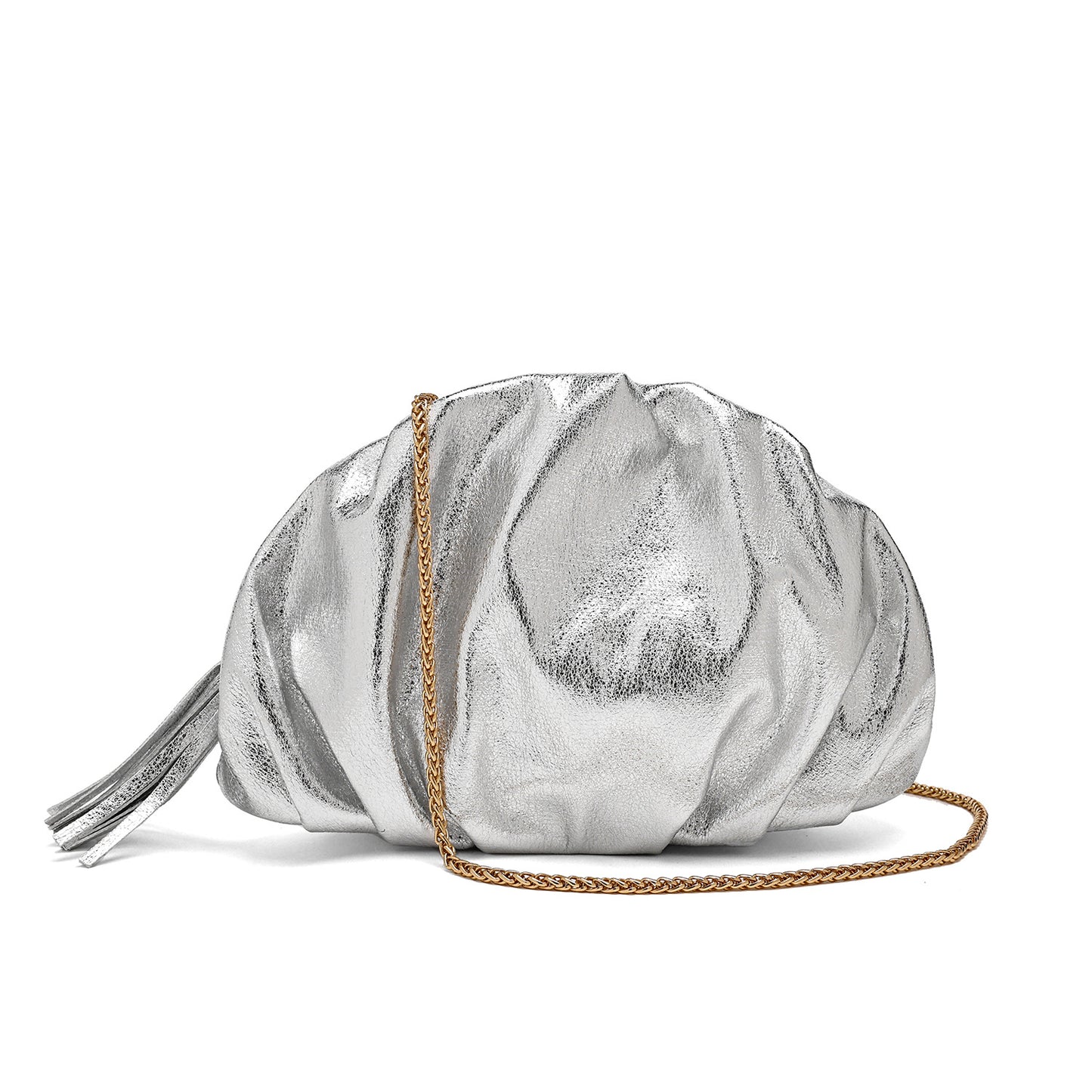 Women's Cloud Dinner Fashion Pleated High-grade Versatile Women's Shoulder Bag